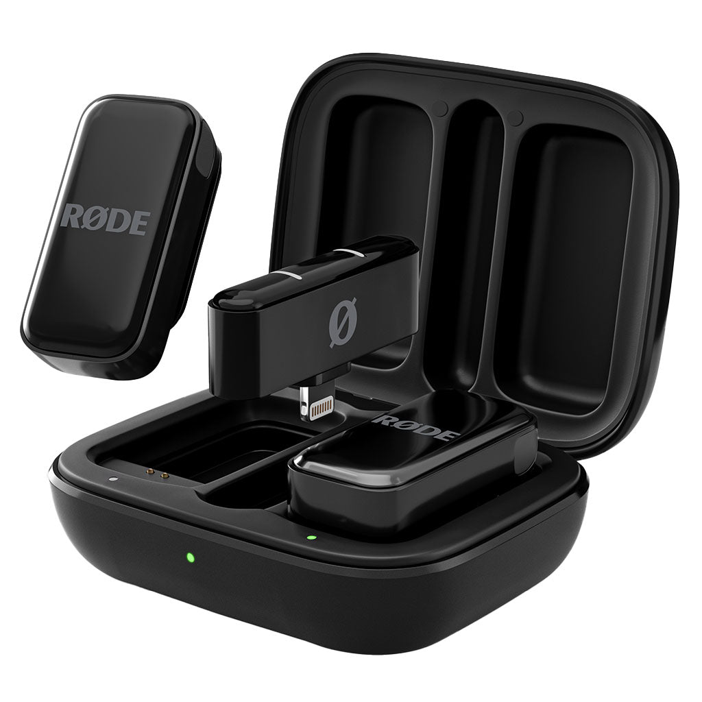 RODE Wireless Micro Lightning Ultra-Compact Wireless Microphone - Black(WIMICROL) - 1