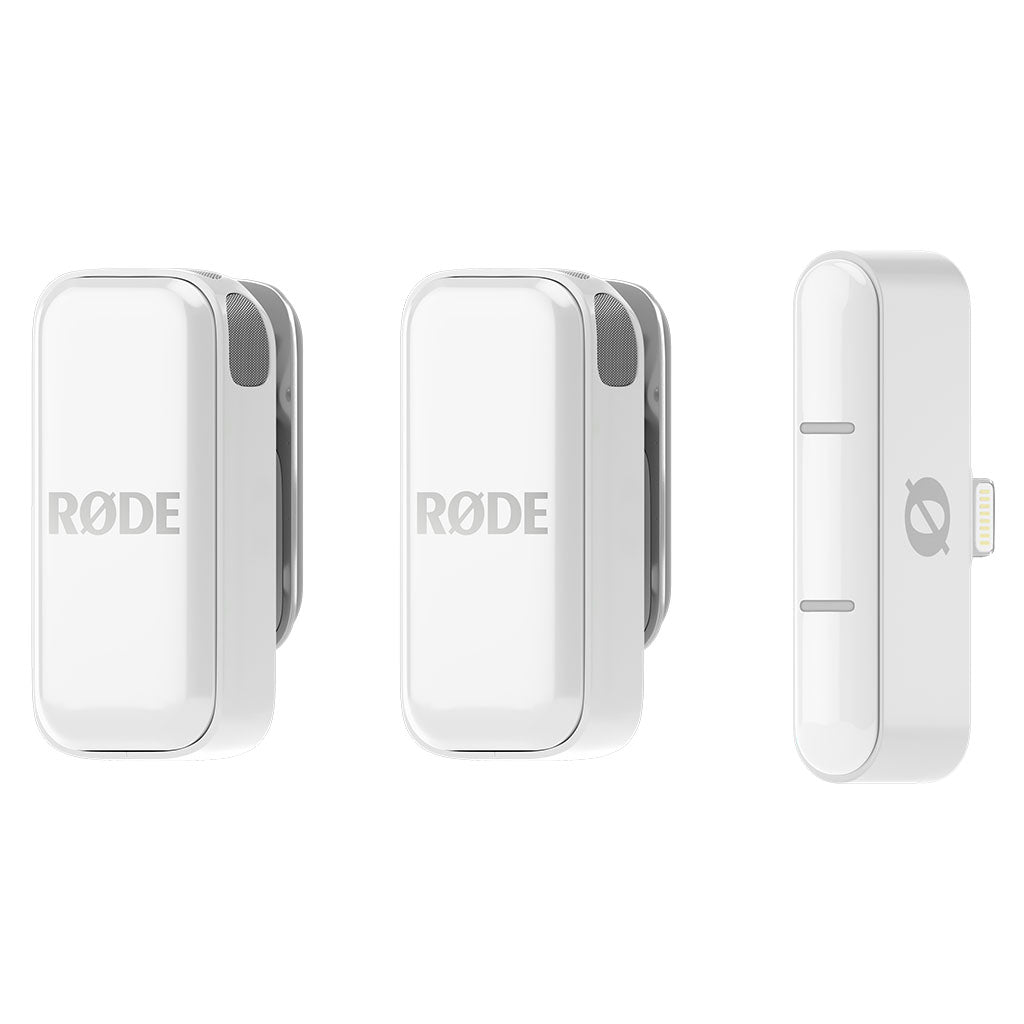 RODE Wireless Micro Lightning Ultra-Compact Wireless Microphone - White(WIMICROLW) - 8