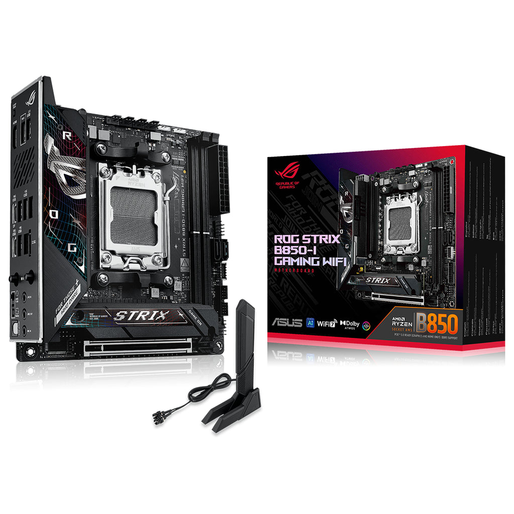ASUS ROG STRIX B850-I GAMING WIFI AM5 Mini-ITX Motherboard(ROG STRIX B850-I GAMING WIFI) - 1