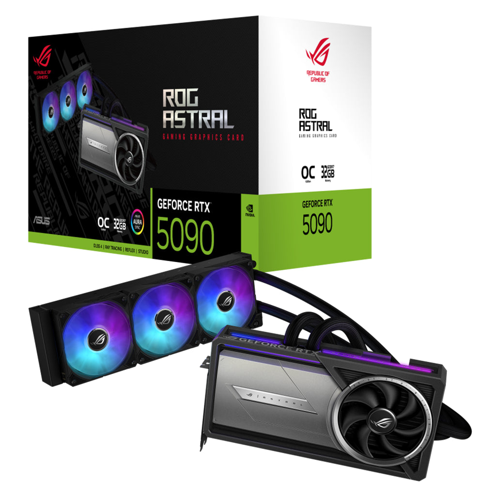 ASUS GeForce RTX 5090 ROG Astral LC OC 32GB Video Card(ROG-ASTRAL-LC-RTX5090-O32G-GAMING) - 1