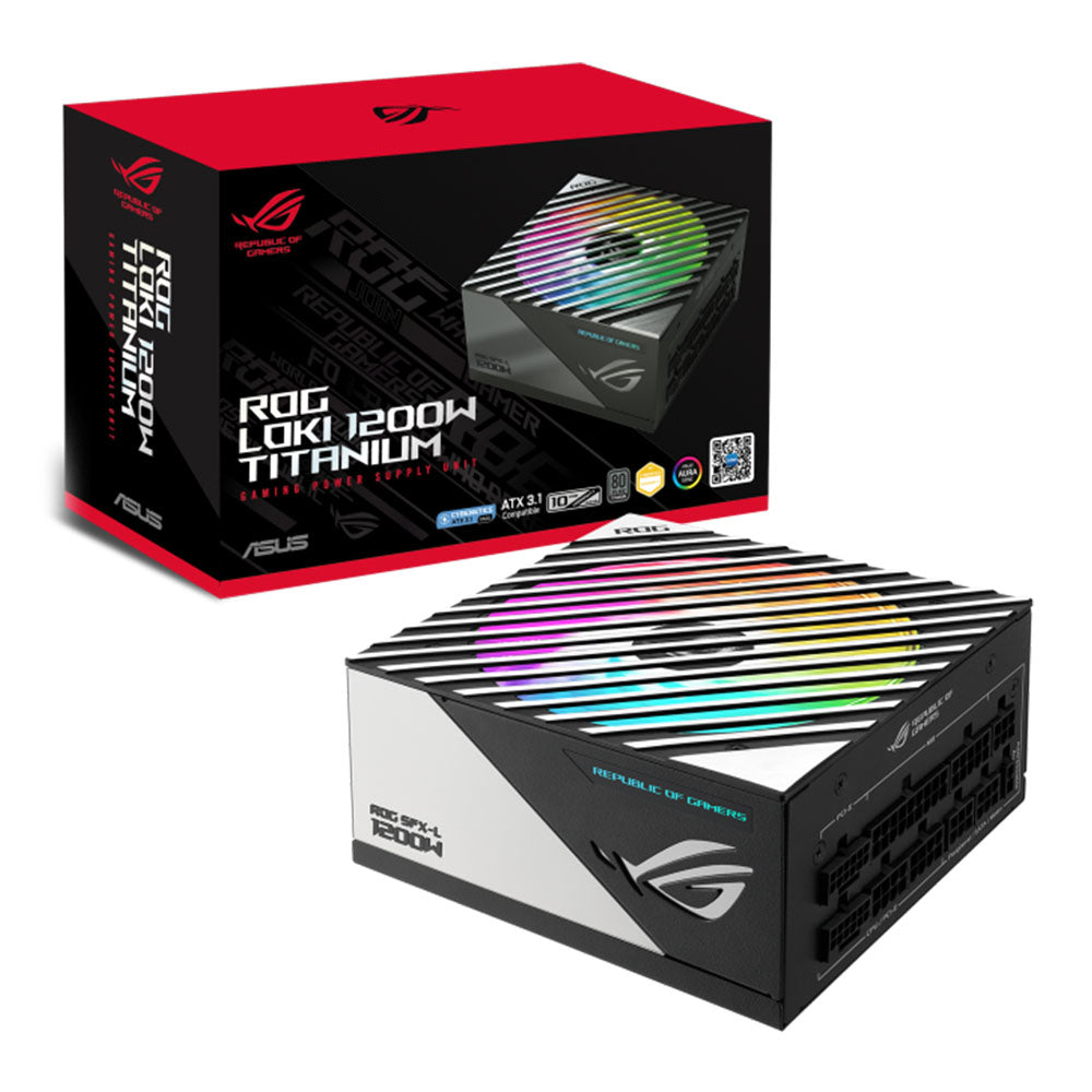 ASUS ROG LOKI 1200W 80+ Titanium SFX-L Fully Modular Power Supply(ROG-LOKI-1200T-SFX-L-GAMING) - 1