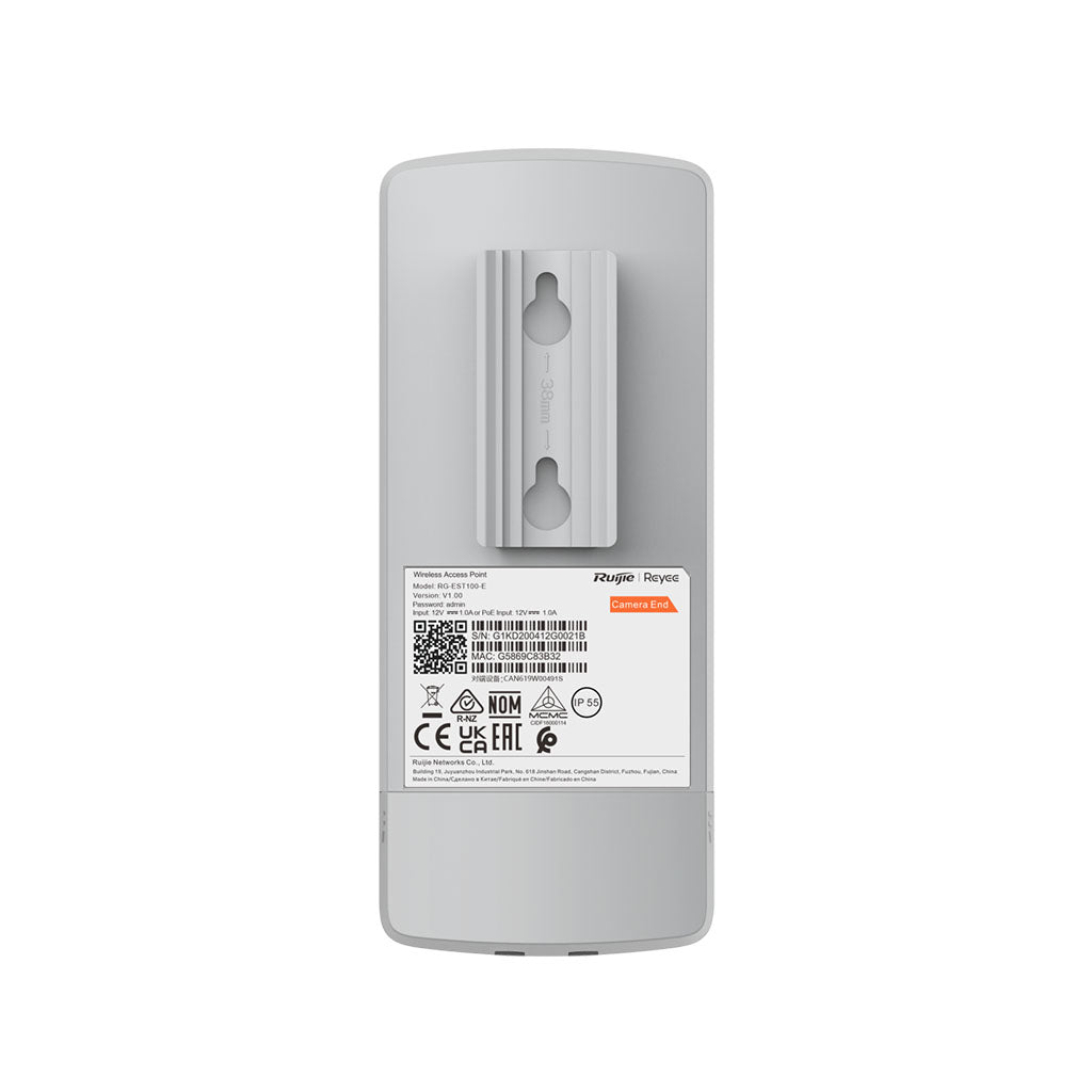 Ruijie RG-EST100-E 2.4GHz 300 Mbps Outdoor Wireless Bridge (2 Pack)(RG-EST100-E) - 4