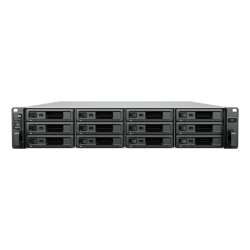 Synology SA3610 12-Bay 2U SAS Rackmount Xeon CPU 16GB RAM(SA3610) - 1
