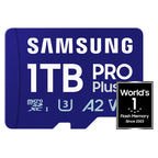 Samsung 1TB PRO Plus microSDXC V30 A2 U3 Memory Card - 180MB/s(MB-MD1T0SA/APC) - 2