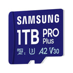 Samsung 1TB PRO Plus microSDXC V30 A2 U3 Memory Card - 180MB/s(FFCSAMMBMD1T0SA) - 2
