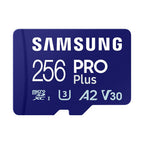 Samsung 256GB PRO Plus microSDXC V30 A2 U3 Memory Card - 180MB/s(FFCSAMMBMD256SA) - 1