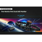 Samsung 57" Odyssey Neo G95NC DUHD 240Hz QLED Curved Gaming Monitor(LS57CG952NEXXY ) - 21
