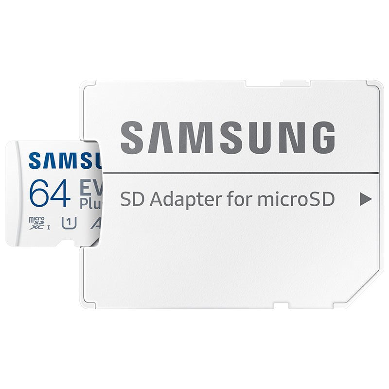 Samsung 64GB EVO Plus microSDXC V10 A1 U1 Memory Card - 130MB/s(MB-MC64KA/APC) - 2