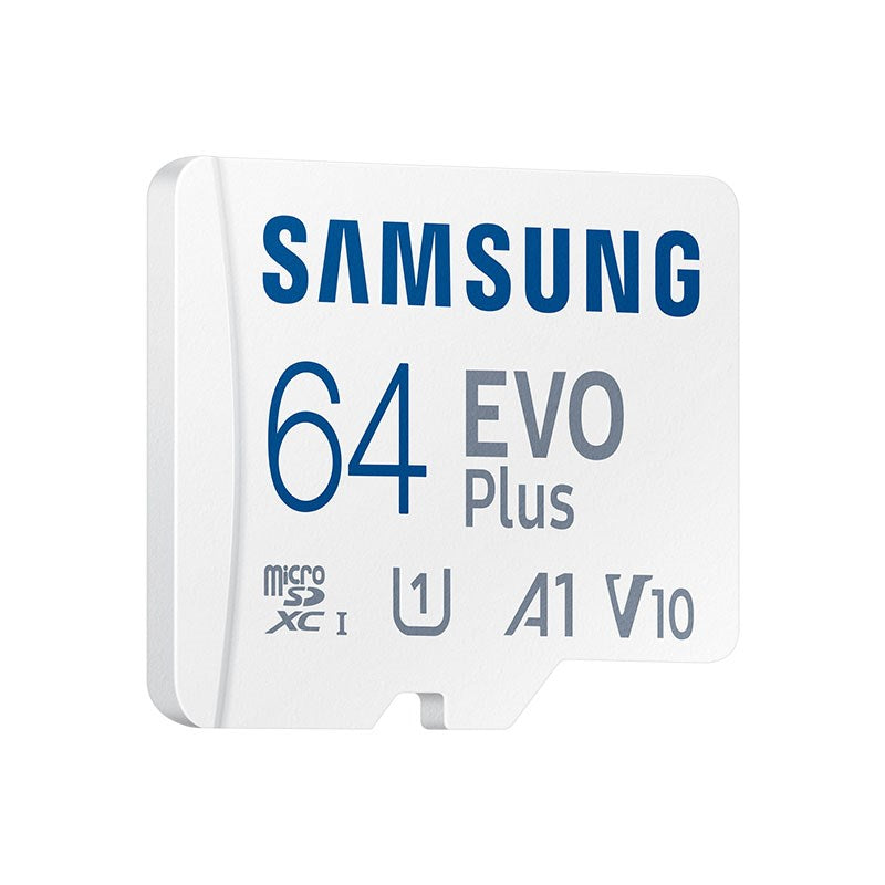 Samsung 64GB EVO Plus microSDXC V10 A1 U1 Memory Card - 130MB/s(MB-MC64KA/APC) - 6
