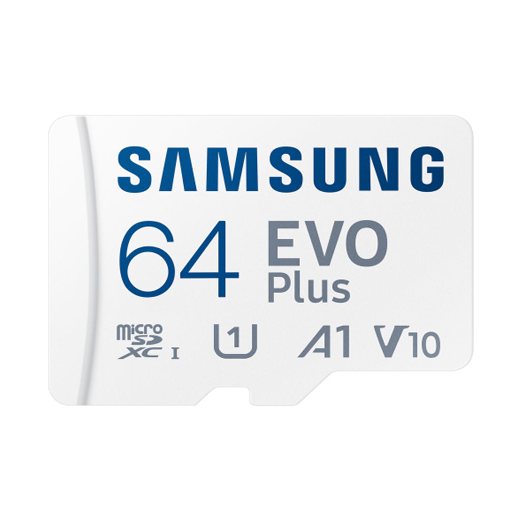 Samsung 64GB EVO Plus microSDXC V10 A1 U1 Memory Card - 160MB/s(FFCSAMMBMC064SA) - 1