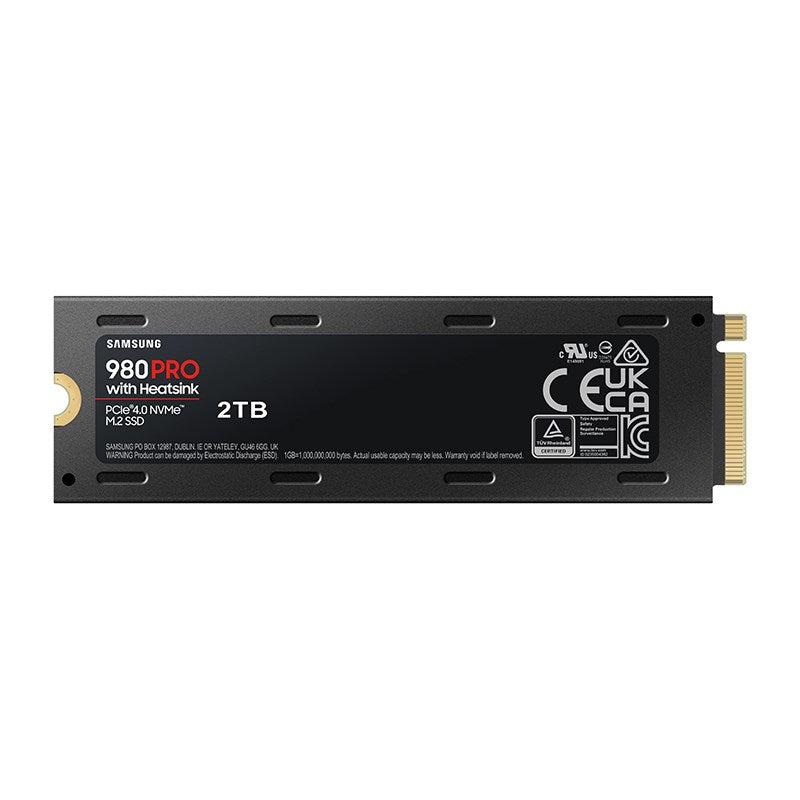 Samsung 980 Pro 2TB M.2 NVMe  SSD with Heatsink for PS5(MZ-V8P2T0CW) - 4