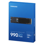 Samsung 990 EVO Plus 4TB PCIe 5.0/4.0 NVMe M.2 2280 SSD - MZ-V9S4T0BW(MZ-V9S4T0BW) - 4