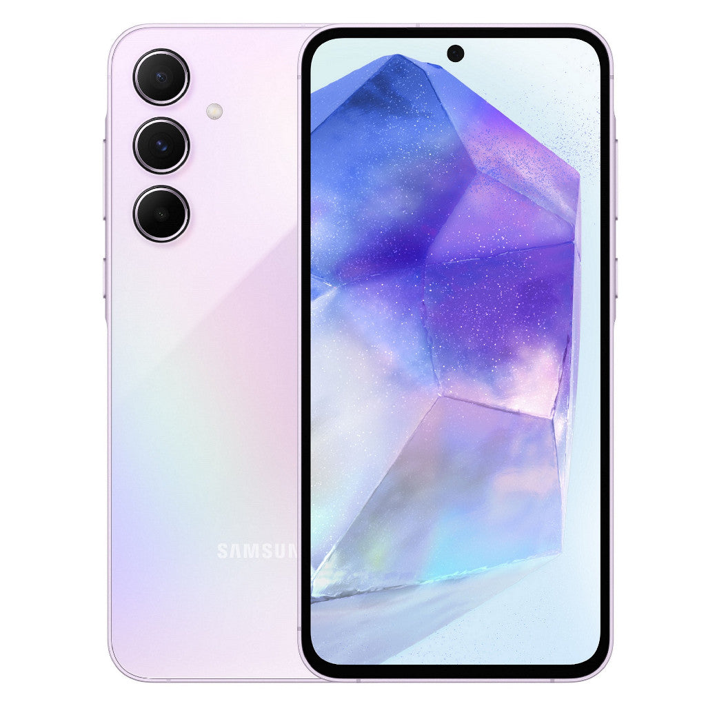Samsung Galaxy A55 6.6" 128GB 5G Smartphone - Awesome Lilac(SM-A556ELVBATS) - 1