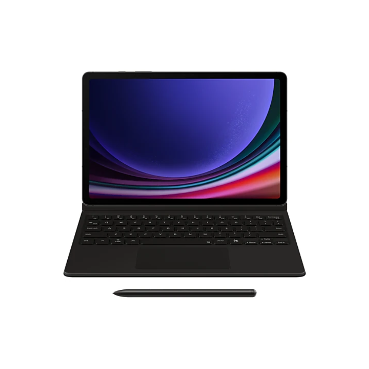 Samsung Galaxy Tab S10 FE / S9 / S9 FE Book Cover Keyboard Case - Black(EF-DX725UBEGWW) - 7