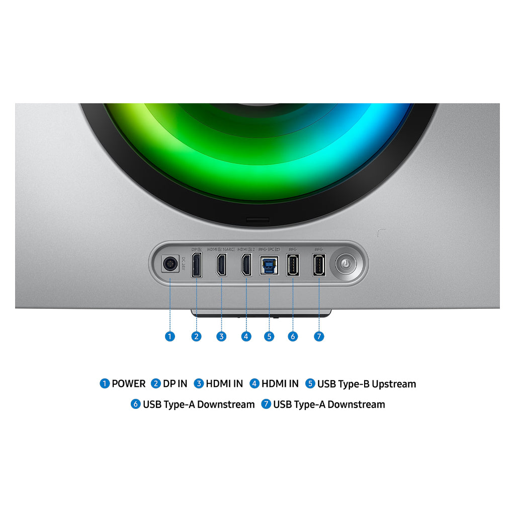 Samsung Odyssey OLED G8 34" 175Hz UWQHD 0.03ms Ultra-Wide Curved Gaming Monitor(LS34DG850SEXXY) - 3