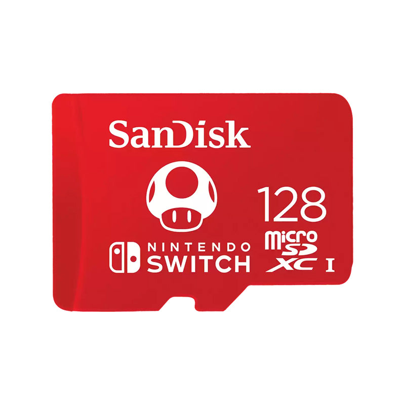 SanDisk 128GB Nintendo-Licensed MicroSDXC UHS-I Memory Card - 100MB/s(SDSQXAO-128G-GN3ZN) - 1