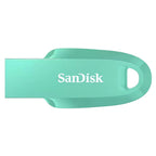 SanDisk 128GB Ultra Curve USB 3.2 Flash Drive - Mint(SDCZ550-128G-G46G) - 1