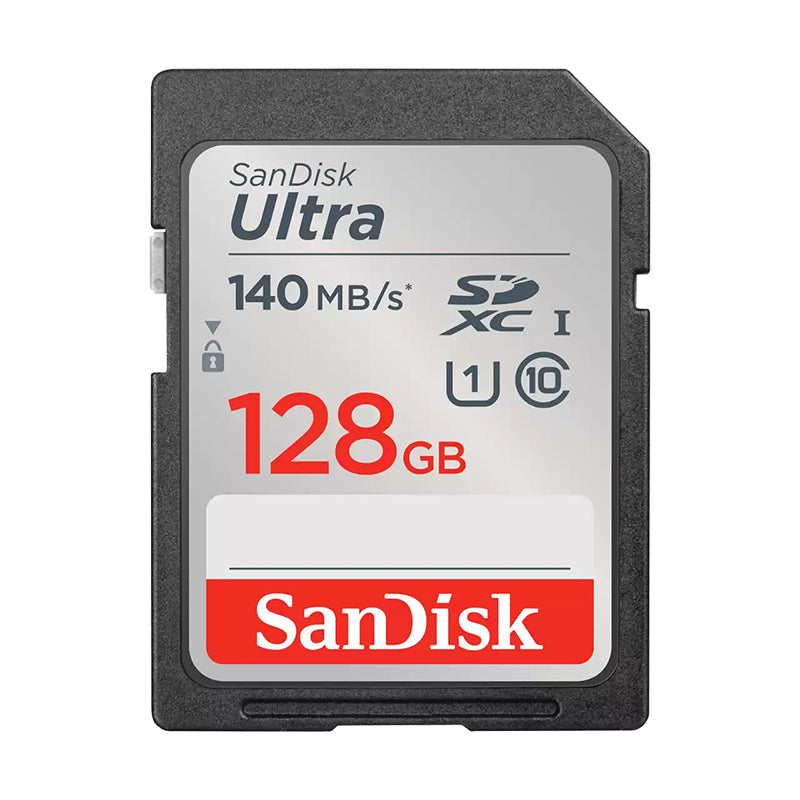 SanDisk 128GB Ultra SDHC and SDXC UHS-I Memory Card - 140MB/s(SDSDUNB-128G-GN6IN) - 1