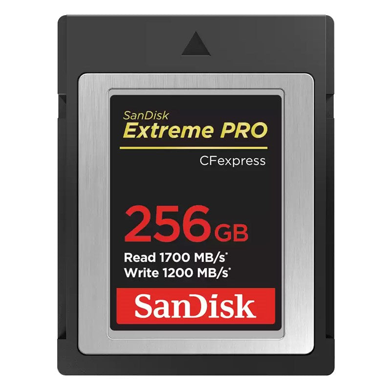 SanDisk 256GB Extreme PRO CFexpress Card Type B - 1700MB/s(SDCFE-256G-GN4NN) - 1