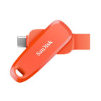 SanDisk 256GB Phone Dual Drive USB 3.2 Type C+A- Nasturium Orange(SDDDC6-256G-G46NO) - 1