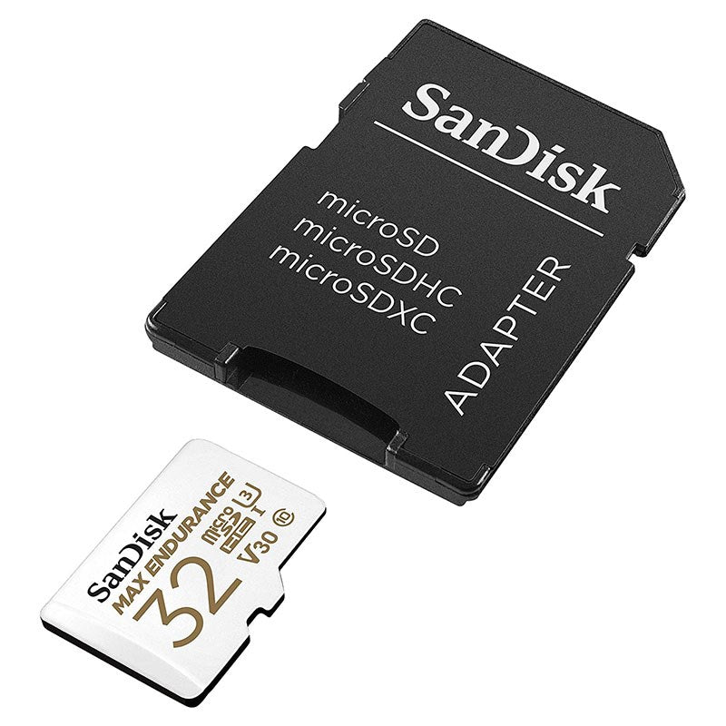 SanDisk 32GB Max Endurance MicroSDHC U3 Memory Card with SD Adapter - 100MB/s(SDSQQVR-032G-GN6IA) - 2