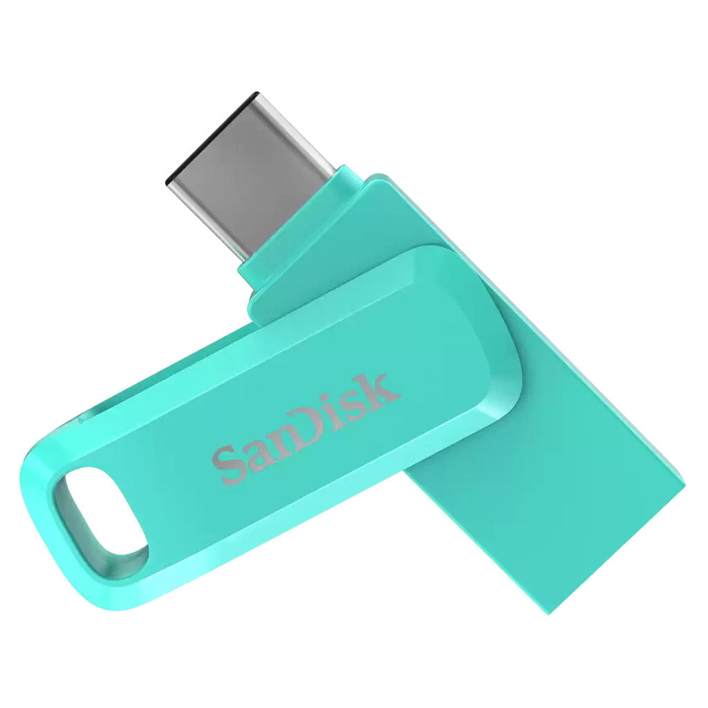 SanDisk 512GB Dual Drive Go USB-C Flash Drive - Mint(SDDDC3-512G-G46G) - 2