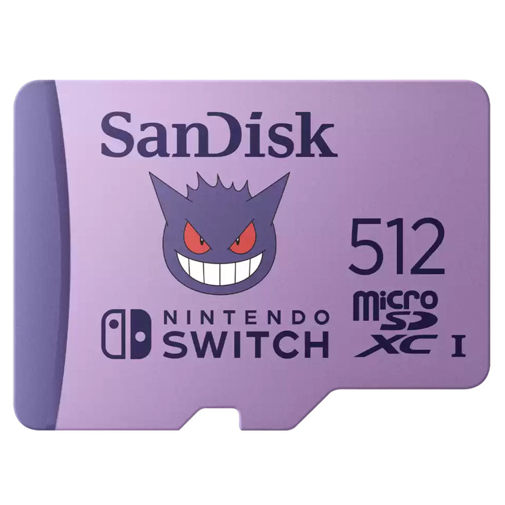 SanDisk 512GB Nintendo-Licensed MicroSDXC UHS-I Memory Card - 100MB/s(SDSQXAO-512G-GN6ZK) - 1