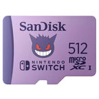 SanDisk 512GB Nintendo-Licensed MicroSDXC UHS-I Memory Card - 100MB/s(SDSQXAO-512G-GN6ZK) - 1