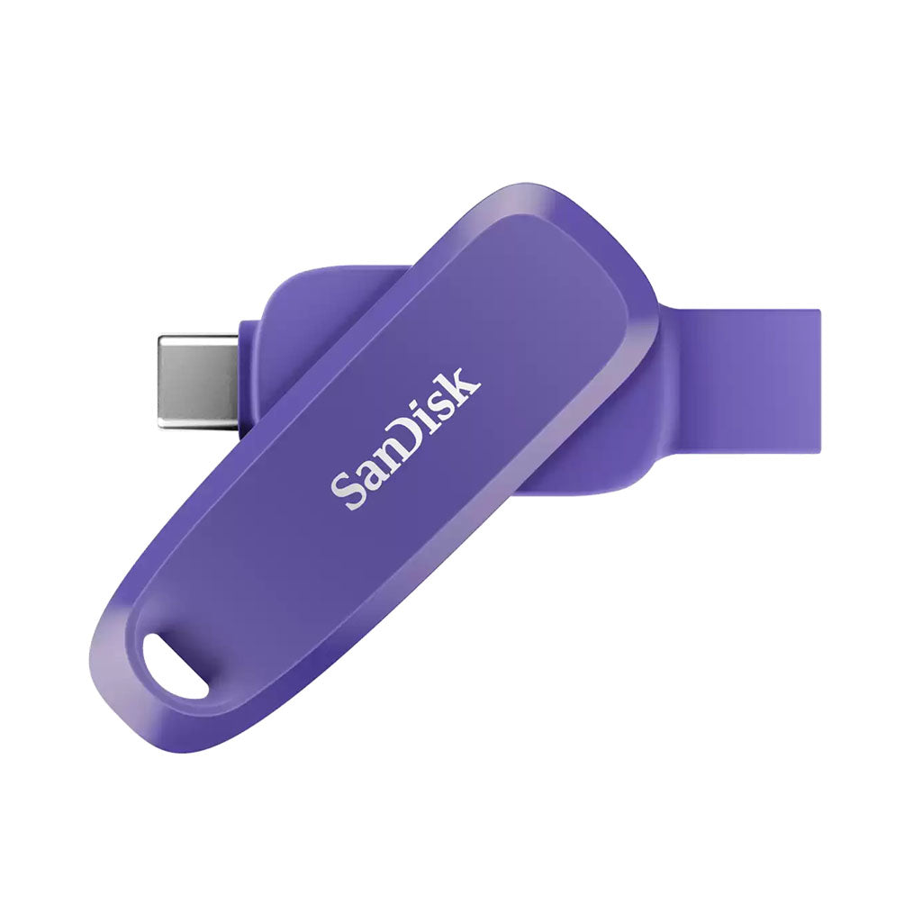 SanDisk 512GB Phone Dual Drive USB 3.2 Type C+A - Purple Opulence(SDDDC6-512G-G46PO) - 1