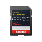 SanDisk 64GB Extreme PRO SDXC UHS-II V90 Memory Card - 300MB/s(SDSDXDM-064G-GN4IN) - 1