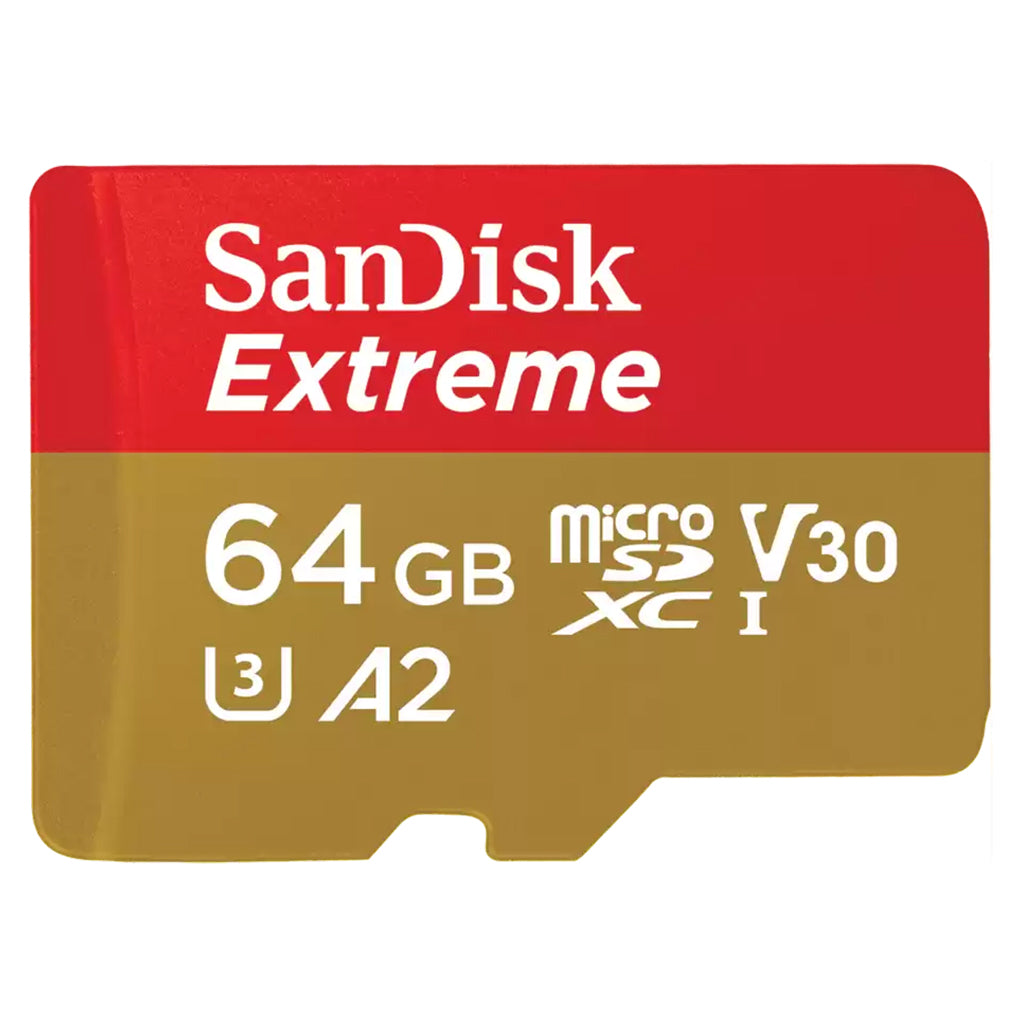 SanDisk 64GB Extreme MicroSDXC UHS-I Memory Card - 170MB/s(SDSQXAH-064G-GN6MA) - 1