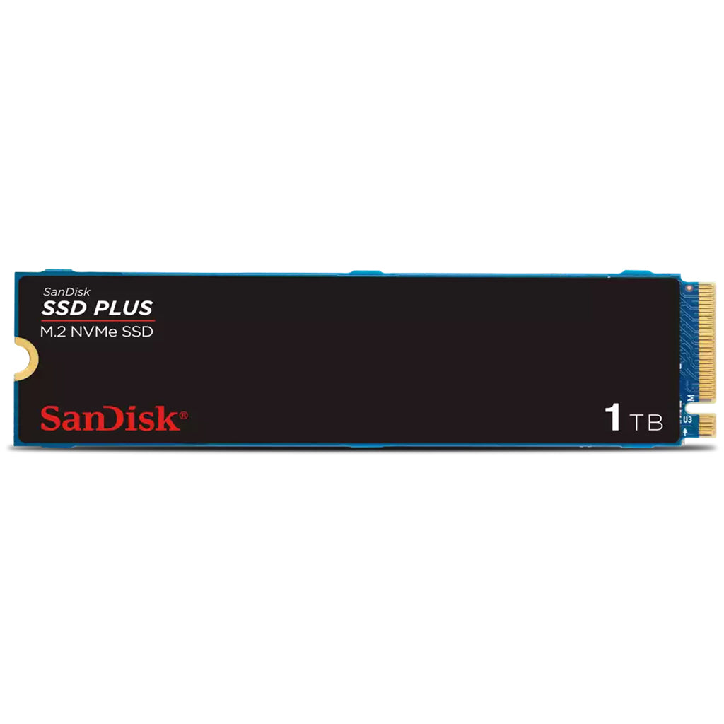 SanDisk SSD Plus 1TB M.2 NVMe SSD SDSSDA3N-1T00-G26(SDSSDA3N-1T00-G26) - 1