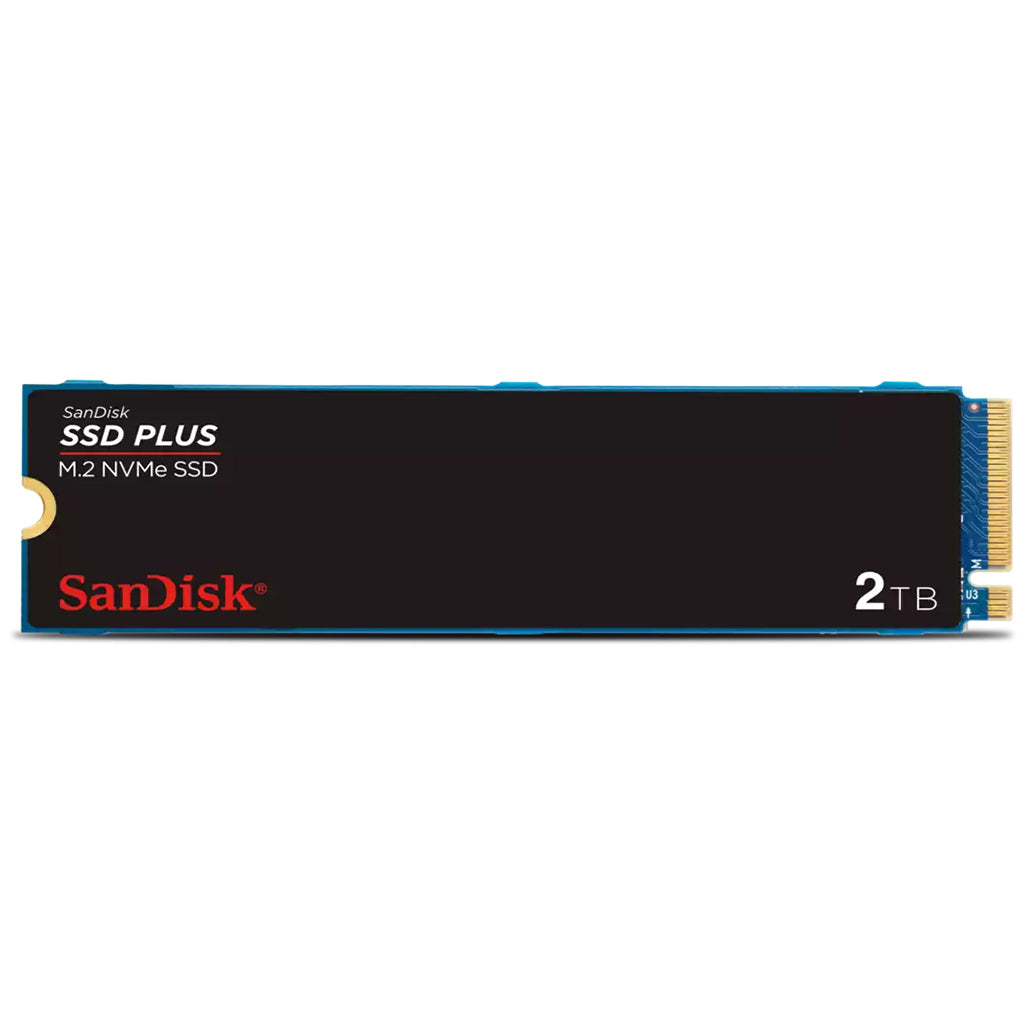 SanDisk SSD Plus 2TB M.2 NVMe SSD SDSSDA3N-2T00-G26(SDSSDA3N-2T00-G26) - 1