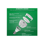 Sansi E27 PAR25 24W LED Grow Light Bulb(C23ZW005-V0024A27) - 5
