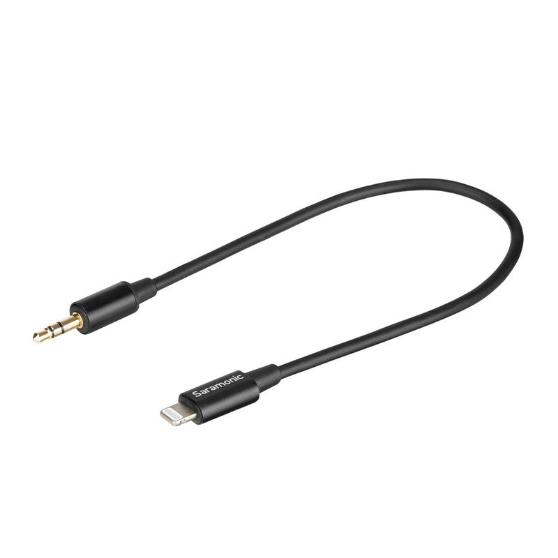 Saramonic LavMicro U1A Clip-On Lavalier Microphone w/2m Cable+Lightning Adapter(LAVMICRO U1A) - 4