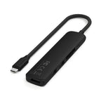 Satechi 6-in-1 USB-C Slim Multiport Adapter - Black(ST-P6SK) - 2