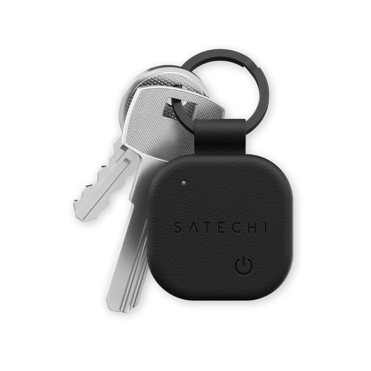 Satechi Vegan-Leather FindAll Keychain - Black(ST-LKCFK) - 3