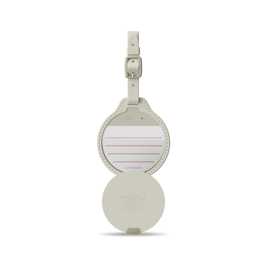 Satechi Vegan-Leather FindAll Luggage Tag - Sand(ST-LFALTW) - 5