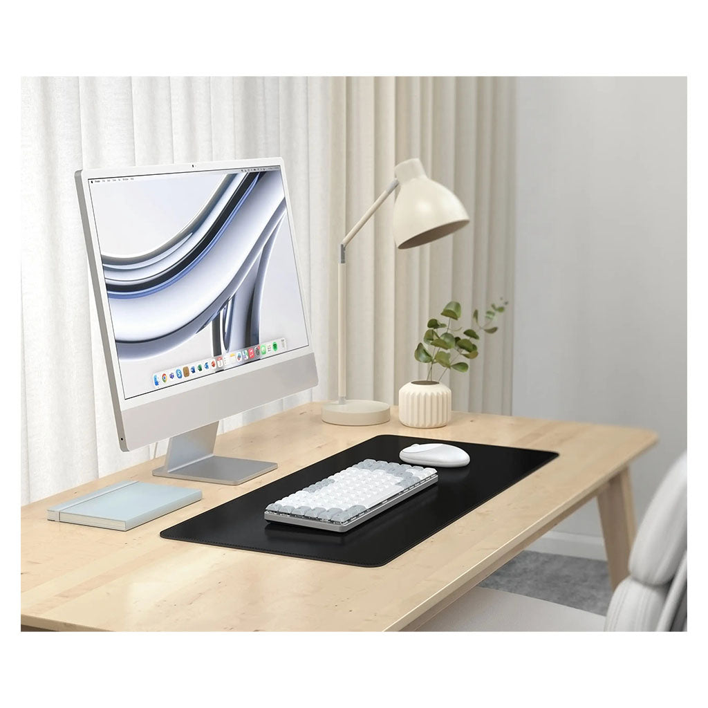 Satechi Vegan-Leather Premium Desk Mat - Black(ST-LPDMK) - 6