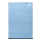 Seagate One Touch With Password 5TB External Portable Hard Drive - Light Blue(STKZ5000402) - 1
