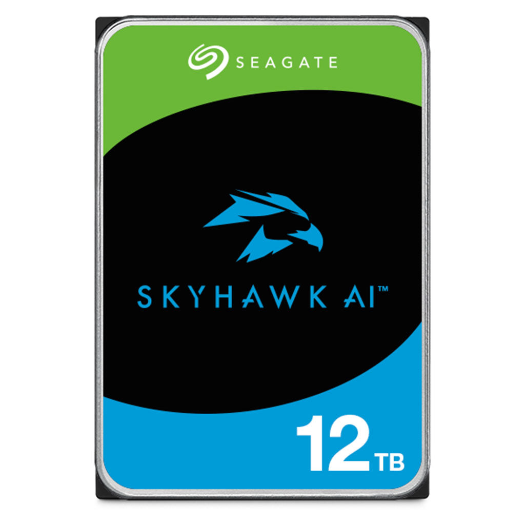 Seagate SkyHawk AI 12TB 3.5" SATA 6Gb/s 7200 RPM Surveillance Hard Drive ST12000VE003(ST12000VE003) - 3
