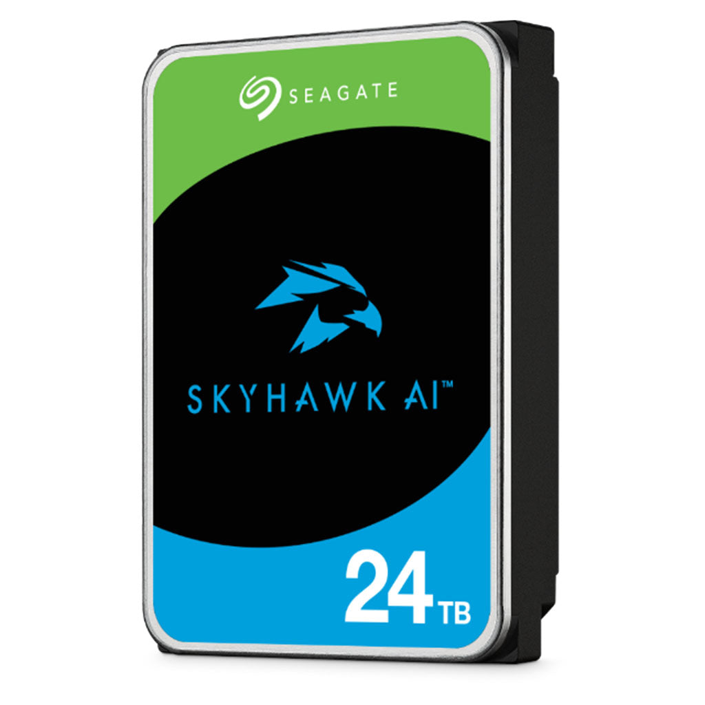 Seagate SkyHawk AI 24TB 3.5" SATA 6Gb/s 7200 RPM Surveillance Hard Drive ST24000VE002(ST24000VE002) - 1