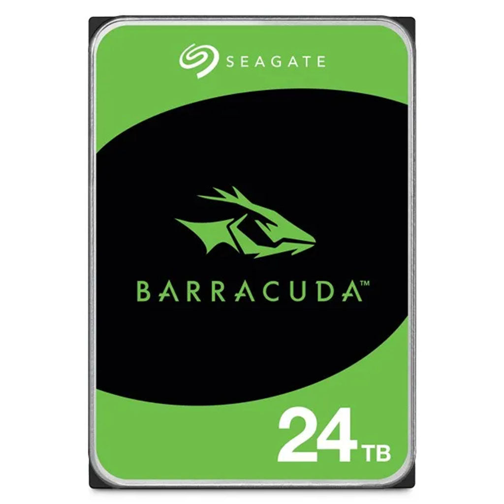 Seagate ST24000DM001 24TB BarraCuda 3.5" SATA3 7200PM Hard Drive(ST24000DM001) - 1