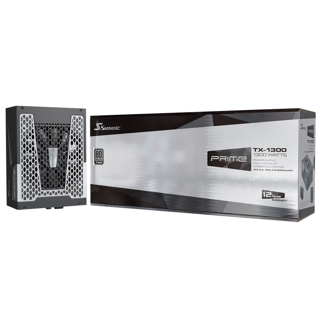 Seasonic PRIME TX-1300 1300W 80+ Titanium ATX 3.1 Fully Modular Power Supply(Prime TX-1300 ATX 3.1) - 1