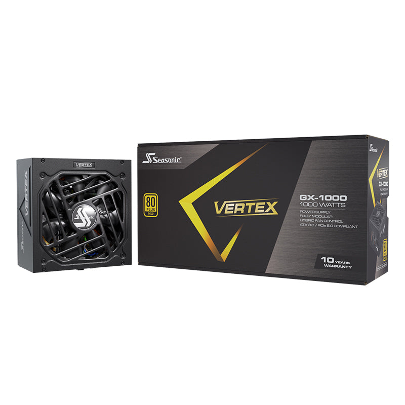 Seasonic Vertex GX-1000 1000W PCIE5  80+ Gold Fully Modular ATX3.0 Power Supply(VERTEX GX-1000) - 7