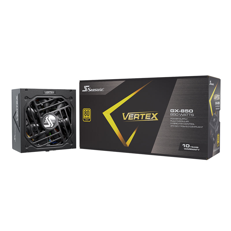 Seasonic Vertex GX-850 850W PCIE5 80+ Gold Fully Modular ATX3.0 Power Supply(VERTEX GX-850) - 7