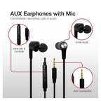Shintaro Stereo Mic Earphones(SH-109VM) - 2
