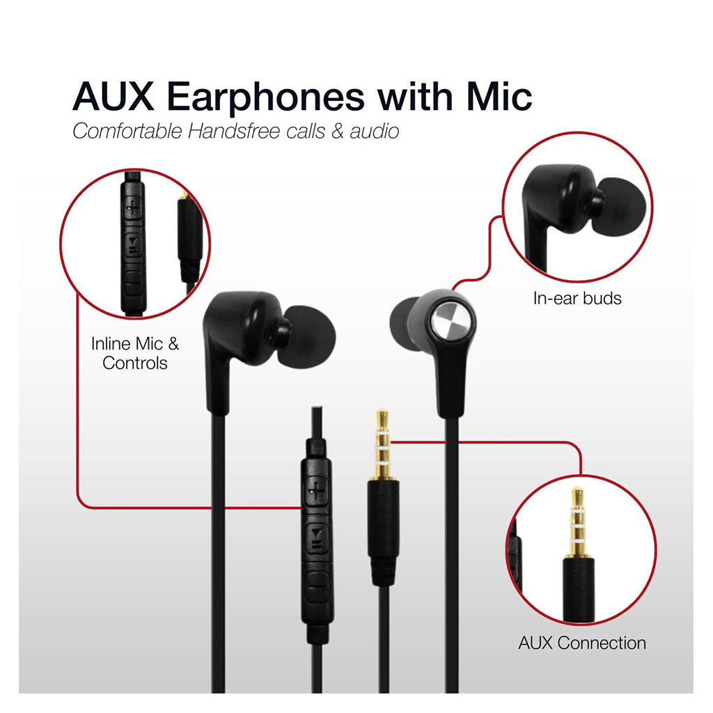 Shintaro Stereo Mic Earphones(SH-109VM) - 2