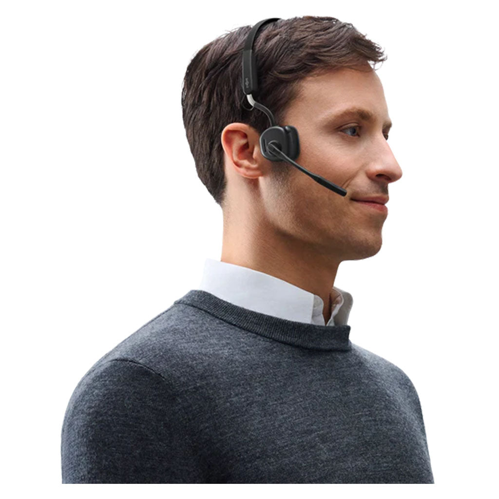 Shokz OpenMeet UC Wireless Bone Conduction Headset with USB-A(C610-AA-BK) - 5