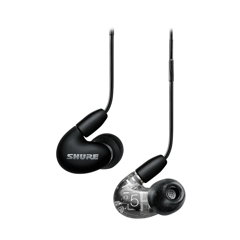 Shure AONIC 5 Sound Isolating Earphones - Black(SHR-SE53BABK+UNI) - 1
